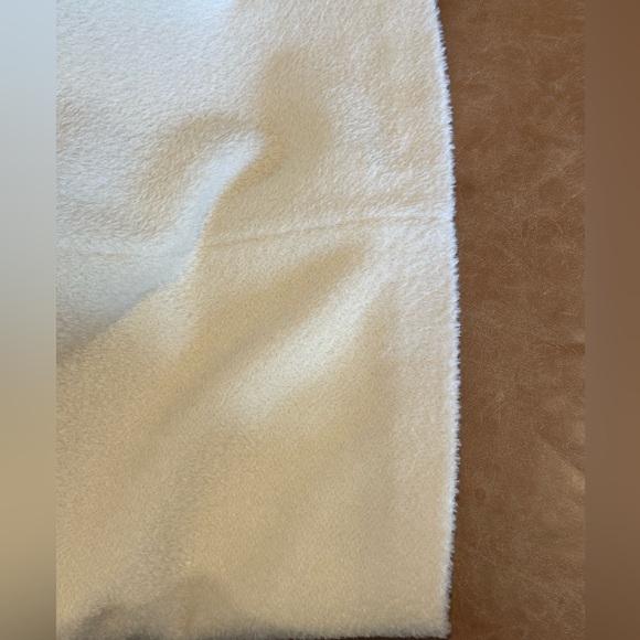 The Fischer project alpaca wool blend Elegant Cream Women's Coat - Picture 8 of 9